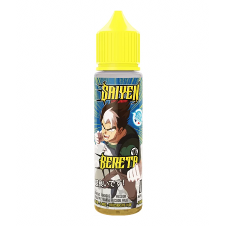 e-liquide Bereta Saiyen Vapors 50 ml - Ananas - Mangue - Fruit de la passion