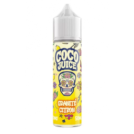 E-liquide Granité citron - Coco Juice 50ml