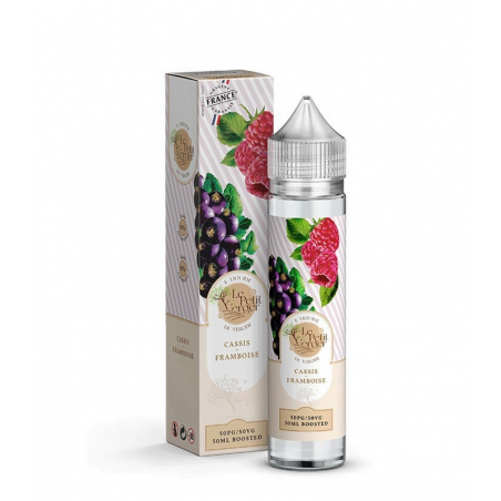 E liquide Cassis Framboise Le Petit Verger 50 ml