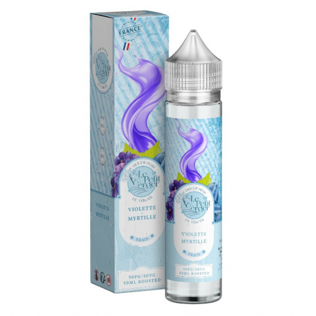 E liquide Violette Myrtille Frais Le Petit Verger Frais 50 ml