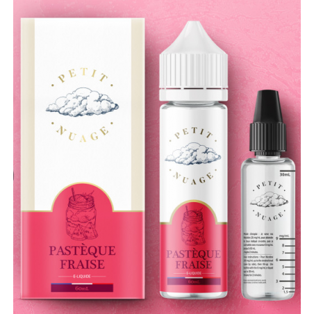 e liquide pastéque fraise 60 ml - Petit Nuage - mojito