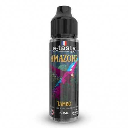 E liquide Tambo Amazone 50 ml - Fruits rouges - Barbe à papa - Framboise bleue - Grenade - Frais