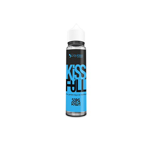E liquide Kiss Full Fifty Liquideo  50 ml - Menthe extra fraîche
