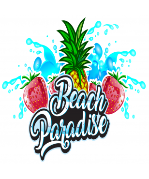 e liquide Beach Paradise 60 ml de chez Bang à l'ô