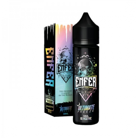 E liquide Ultimate Freeze 0mg 50ml - ENFER eucalyptus , baies bleues