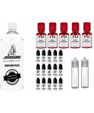 E liquide red astaire 1 litre - 00 mg -03 mg - 06 mg- T JUICE