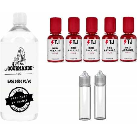 E liquide red astaire 1 litre - 00 mg -03 mg - 06 mg- T JUICE