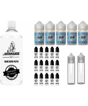 E liquide la chose 1 litre - 00 mg -03 mg - 06 mg - Le French Liquide