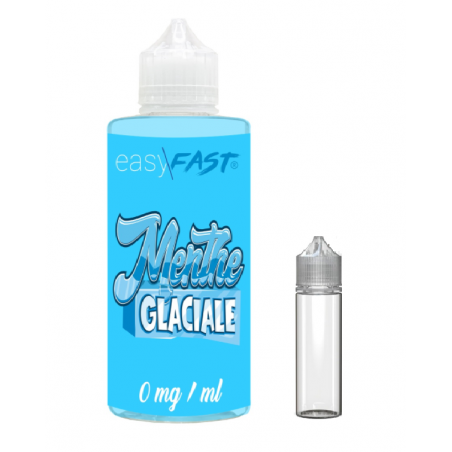 E liquide Menthe glaciale - 230 ml - 00mg - 03mg - 06 mg - EASY/FAST