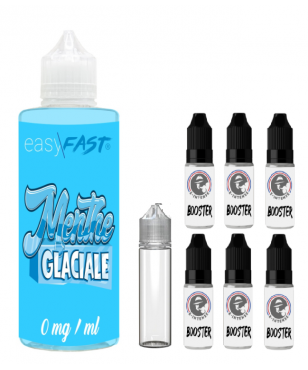 E liquide Menthe glaciale - 230 ml - 00mg - 03mg - 06 mg - EASY/FAST