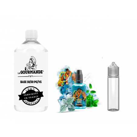 e liquide Barrako 300 ml- Menthe glaciale - Fighter Fuel