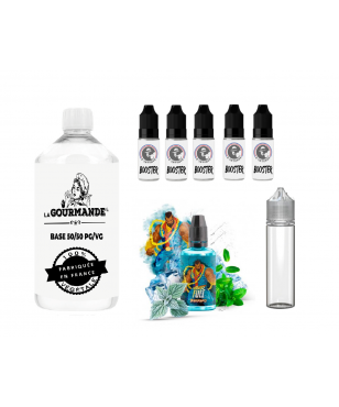 e liquide Barrako 300 ml- Menthe glaciale - Fighter Fuel