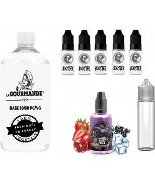 e liquide Dark Shigeri 300 ml- Fraise des bois, Grenade, Cassis - Fighter Fuel