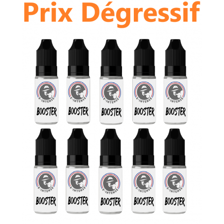 BOOSTERS NICOTINE - X10 - 50/50 - E-INTENSE