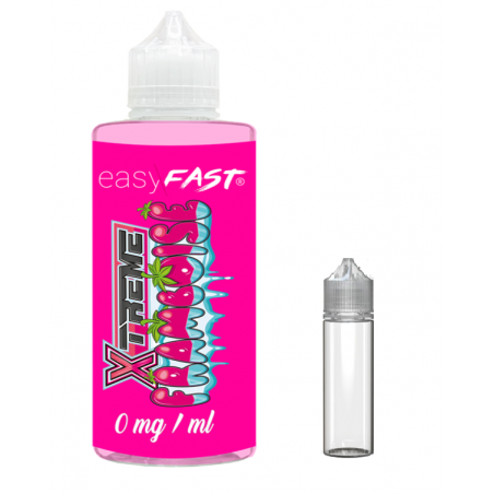 E liquide xtreme framboise no fresh - 230 ml - 00mg - 03mg - 06 mg - EASY/FAST
