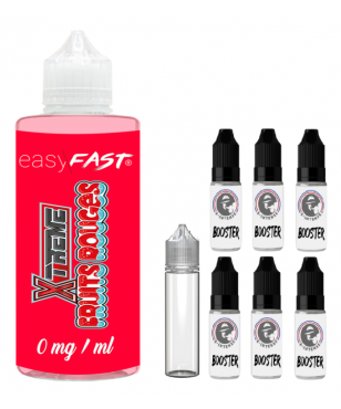 E liquide xtreme fruits rouges no fresh - 230 ml - 00mg - 03mg - 06 mg - EASY/FAST