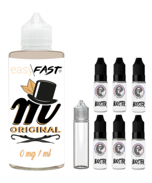 E liquide M original - 230 ml - 00mg - 03mg - 06 mg - EASY/FAST