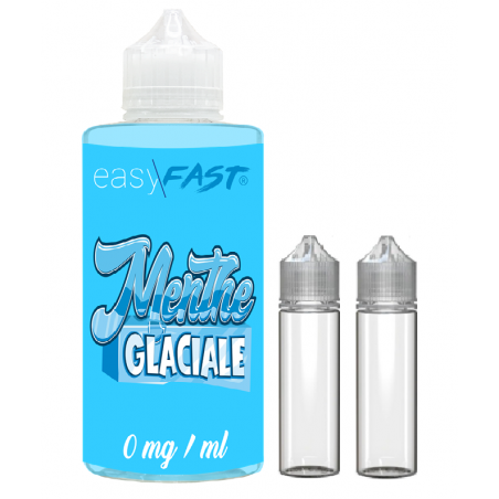 E liquide Menthe glaciale - 500 ml - 00mg - 03mg - 06 mg - EASY/FAST