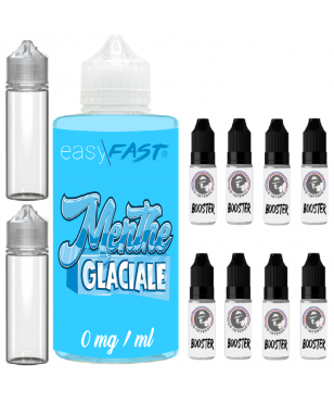 E liquide Menthe glaciale - 500 ml - 00mg - 03mg - 06 mg - EASY/FAST