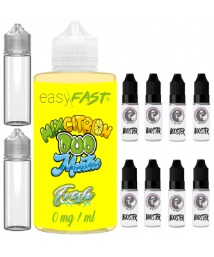 E liquide Duo Citron fresh - 500 ml - 00mg - 03mg - 06 mg - EASY/FAST