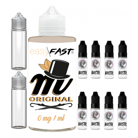 E liquide M Original - 500 ml - 00mg - 03mg - 06 mg - EASY/FAST