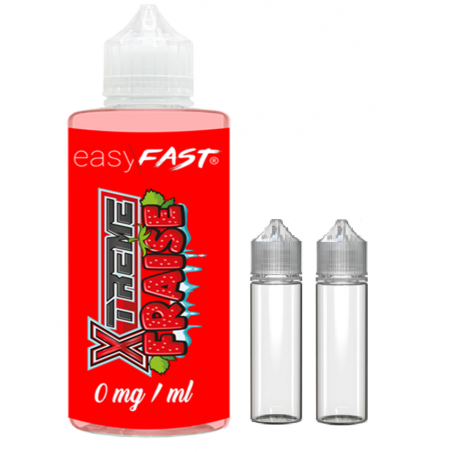 E liquide xtreme fraise no fresh - 500 ml - 00mg - 03mg - 06 mg - EASY/FAST