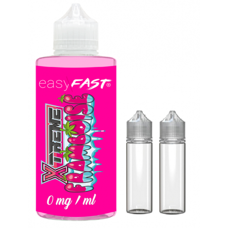 E liquide xtreme Framboise no fresh - 500 ml - 00mg - 03mg - 06 mg - EASY/FAST