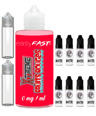 E liquide xtreme fruits rouges no fresh - 500 ml - 00mg - 03mg - 06 mg - EASY/FAST
