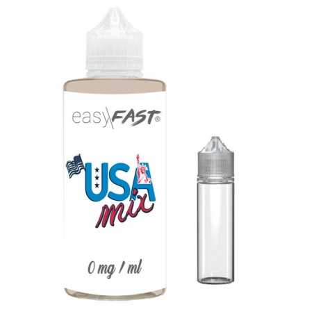 E liquide USA MIX - 230 ml - 00mg - 03mg - 06 mg - EASY/FAST