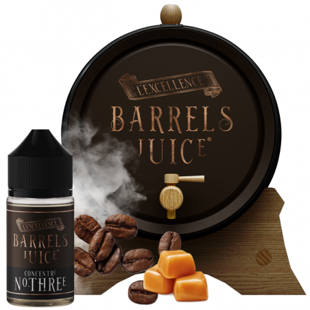 concentré Three  30 ml de chez Barrels Juice