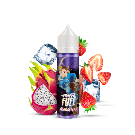 a faire -E-liquide Mawashi 50 ml - Fighter Fuel - PItaya, Fraise - Frais