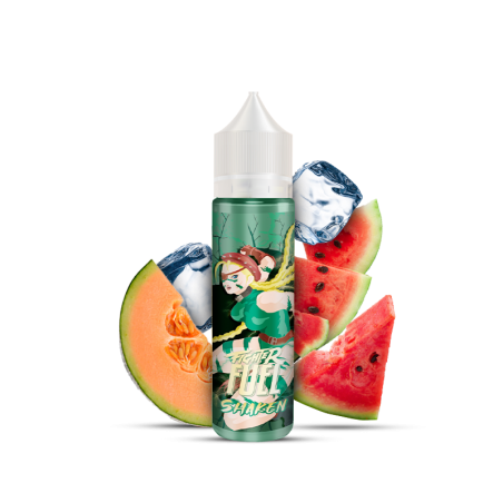 a faire -E-liquide Shaken 50 ml - Fighter Fuel - Pitaya jaune, Melon, Pastèque - Frais