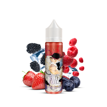a faire -E-liquide Seiryuto 50 ml - Fighter Fuel - Fruits rouges des bois - Frais