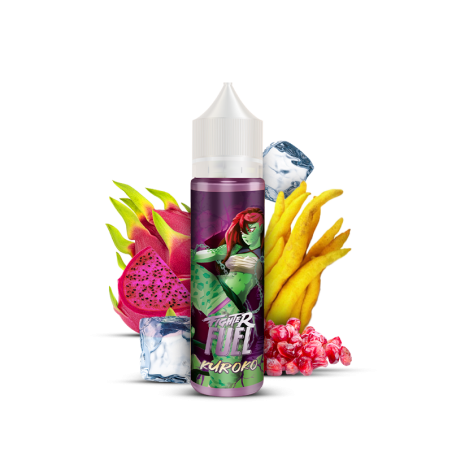 a faire -E-liquide Kuroko 50 ml - Fighter Fuel -  PItaya, Grenade - Frais