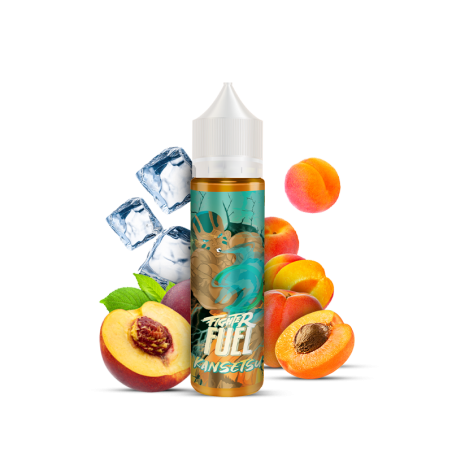 a faire -E-liquide Kansetsu 50 ml - Fighter Fuel -  Nectarine, Abricot - Frais