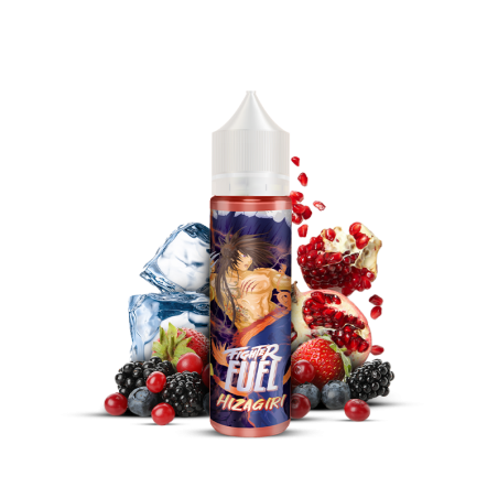 a faire -E-liquide Hizagiri 50 ml - Fighter Fuel -  Fruits rouges, Grenade, Fraise - Frais