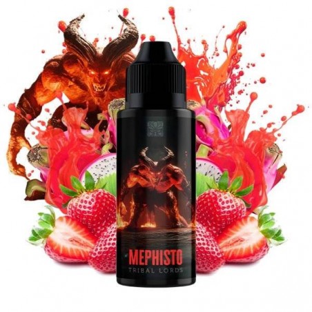 a faire - E liquide Mephisto (Fraise/Fruit du Dragon) 0mg 100ml - Tribal Force