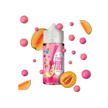 a faire -E-liquide The Pink Oil 100ML - Fruity Fuel -  Bubble-gum - Melon