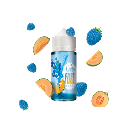 a faire -E-liquide The blue Oil 100ML - Fruity Fuel -  FRAMBOISE BLEU , MELON