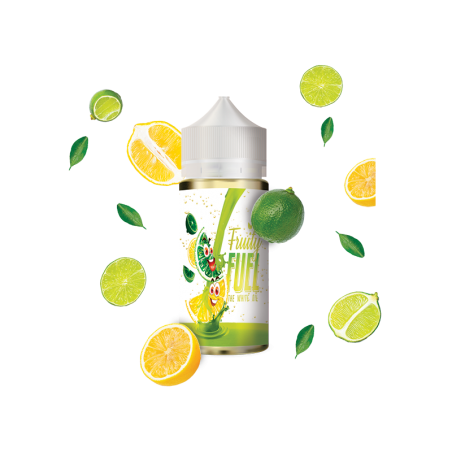 a faire -E-liquide The White Oil 100ML - Fruity Fuel -  limonade , citron