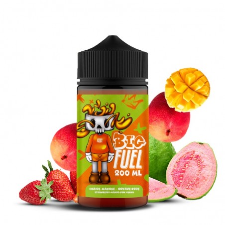 a faire -E-liquide Goyave, Fraise, Mangue 200ml 0mg BIG FUEL