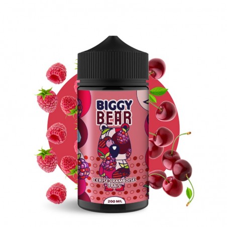 A FAIRE E-liquide Cerise Framboise Frais 200ml - Biggy Bear -
