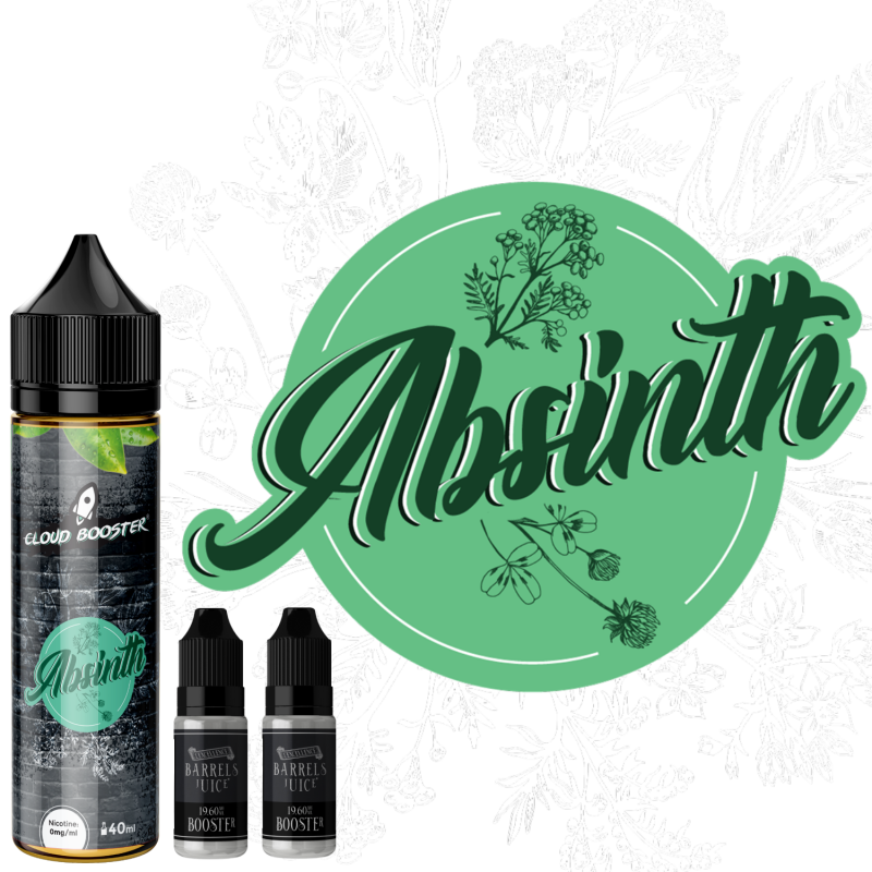 e liquide Absinth 60 ml de chez Cloud Booster