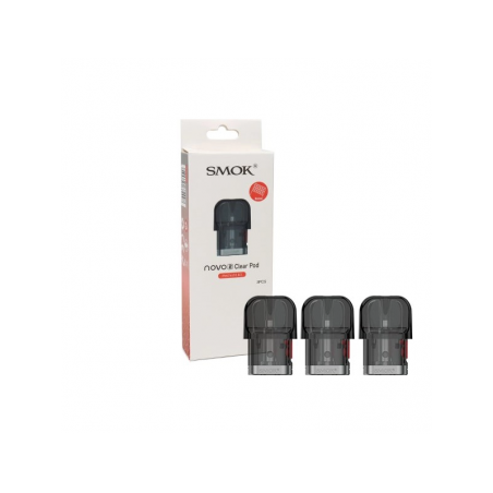 A FAIRE Cartouches Novo 2 Clear 0.8 Ω /0.9Ω (3pcs) - Smoktech