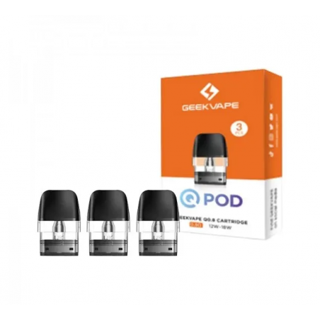 a faire  Cartouches Q V2 - 3ml (0.4/0.6/0.8) - Geekvape (pack de 3) -
