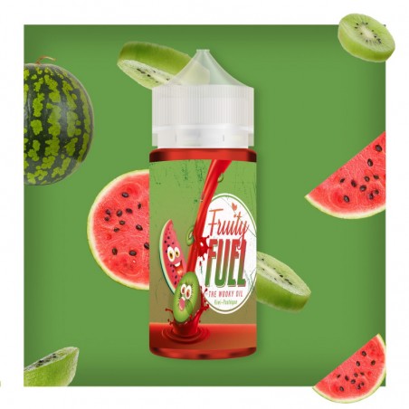 a faire -E-liquide The Wooky Oil 100ML - Fruity Fuel -  kiwi,pastéque