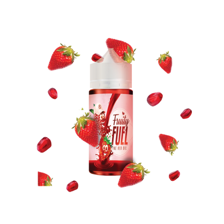 a faire -E-liquide The red Oil 100ML - Fruity Fuel -  FRAISE , GRENADE