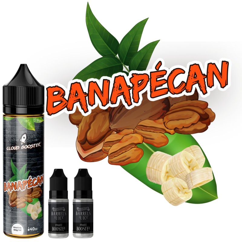 e liquide Banapecan 60 ml de chez Cloud Booster