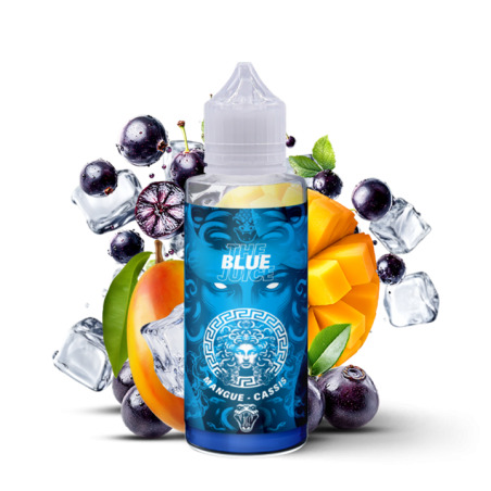 a faire  BLUE 100ML THE MDS JUICE -mangue , cassis - fresh
