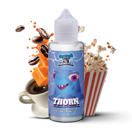 a faire  THORN 200ML Monster -pop corn , caramel - café
